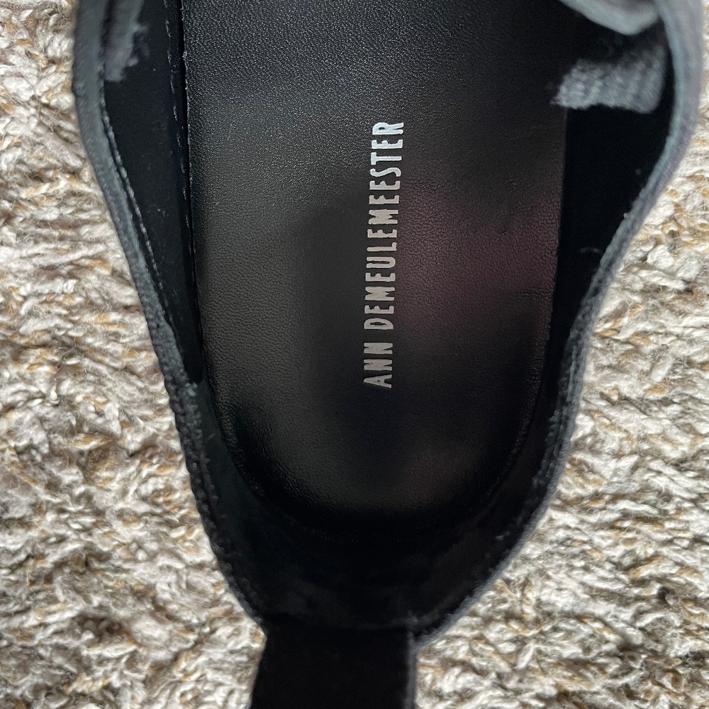 ANN DEMEULEMEESTER/ Black Sneakers/ US7.5/ 24.5cm/ - Picture 7 of 9